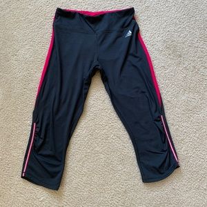 Adidas Climalite Capri Leggings with hidden pocket